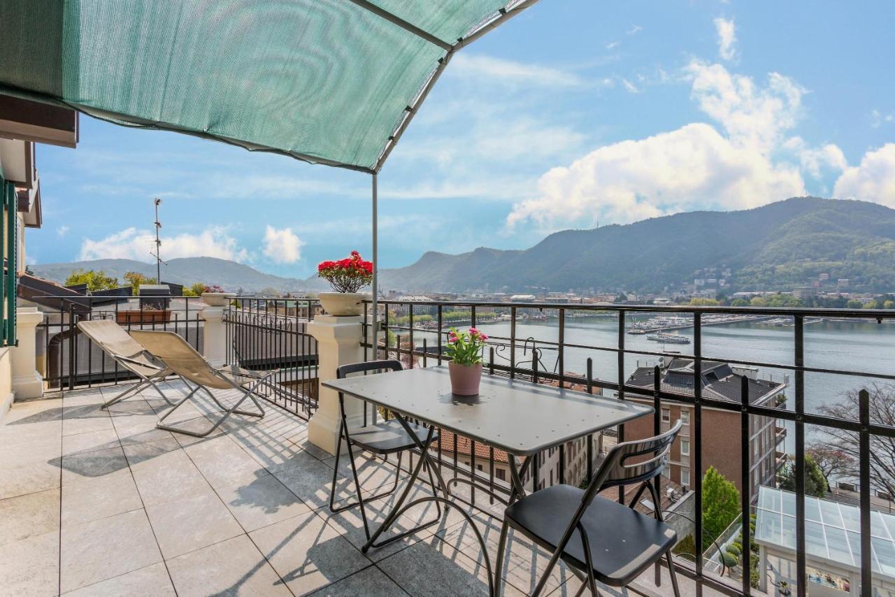 Attico Vista Lago Como Exteriér fotografie